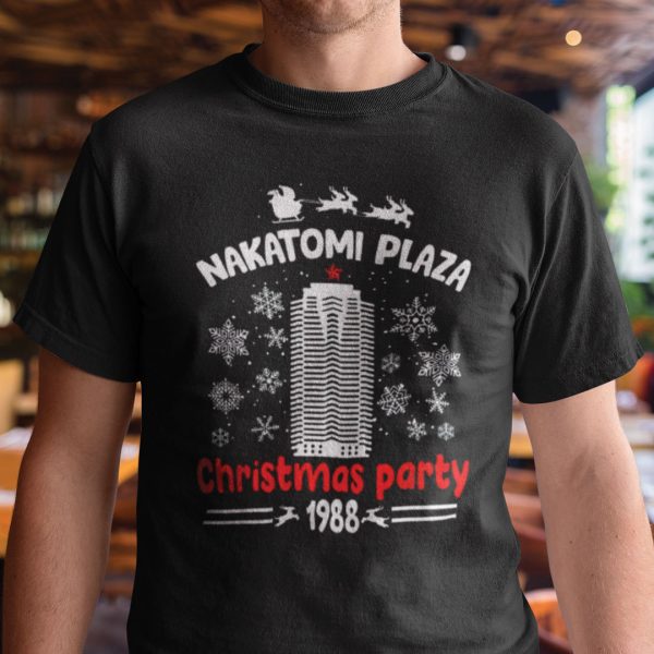 Nakatomi Plaza T Shirt Christmas Party 1988