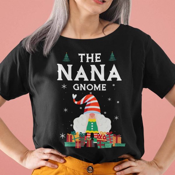 Nana Gnome Christmas Shirt The Nana Gnome