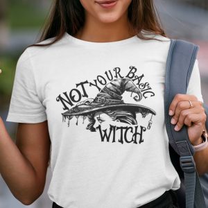 Not Your Basic Witch Halloween Shirt