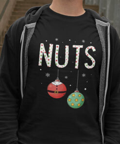 Nuts Couples Christmas Shirt Chest Nuts 1