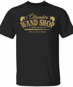 Ollivanders Wand Shop Harry Potter T shirt All Day Tee 1