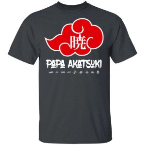 Papa Akatsuki Shirt Naruto Family Tee  All Day Tee