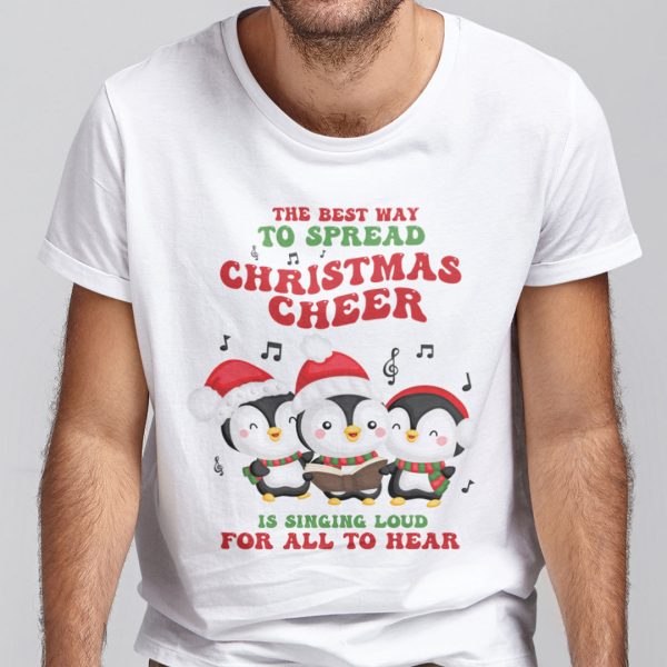 Penguin All I Want For Christmas Is A Choir Shirt