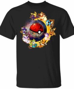 Pokemon Halloween Custom T Shirt Anime Tee All Day Tee 1
