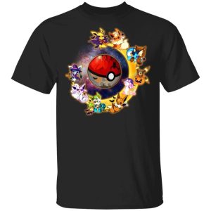 Pokemon Halloween Custom T Shirt Anime Tee All Day Tee 3