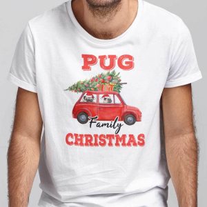 Pug Family Christmas Shirt Christmas Vacation Family Shirts