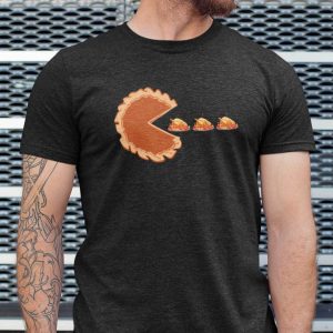 Pumpkin Pie Pacman Thanksgiving Shirt