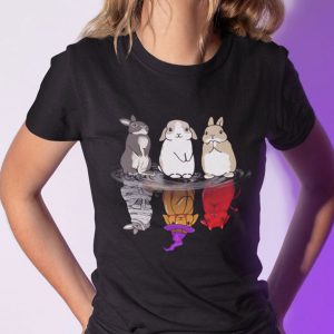 Rabbit Halloween T Shirt I Love Rabbit