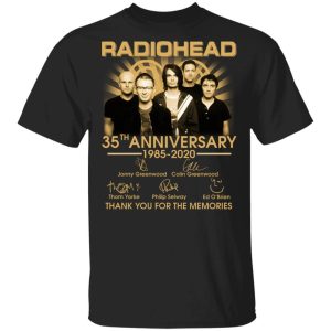 Radiohead Shirt Radiohead 35th Anniversary T shirt Cool Gift For Fans All Day Tee 1