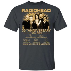 Radiohead Shirt Radiohead 35th Anniversary T shirt Cool Gift For Fans All Day Tee 2