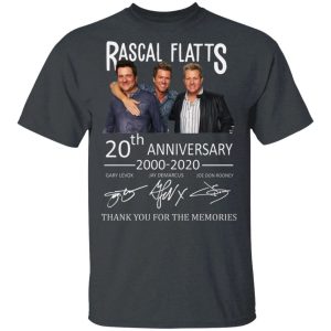 Rascal Flatts Tee Shirt 20th Anniversary 2000 2020 All Day Tee 4