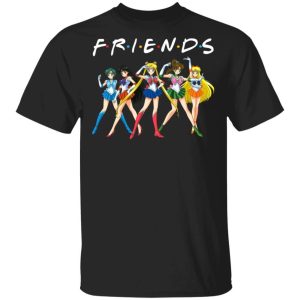 Sailor Moon FRIENDS T Shirt Sailor Moon Anime Tee All Day Tee 1