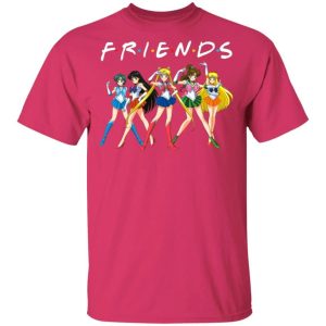 Sailor Moon FRIENDS T Shirt Sailor Moon Anime Tee All Day Tee 2