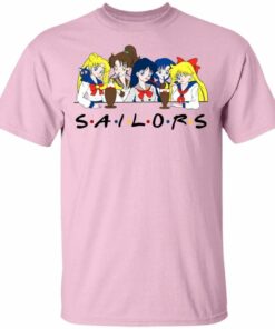 Sailors FRIENDS T Shirt Sailor Moon Anime Tee All Day Tee 1 Sailors FRIENDS T Shirt Sailor Moon Anime Tee All Day Tee 2