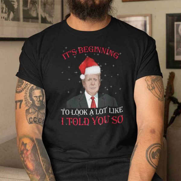 Santa Donald Trump Christmas T Shirt