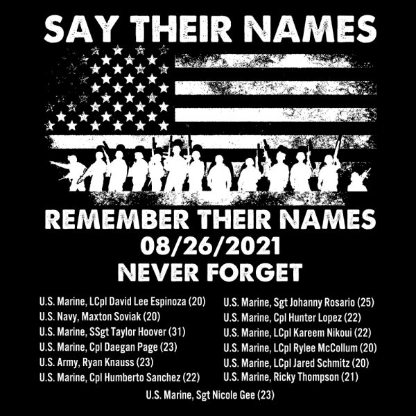 Say Their Names Shirt Remember Their Names Never Forget Our Veterans