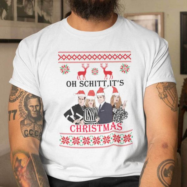 Schitt’s Creek Christmas Shirt Oh Schitt It’s Christmas