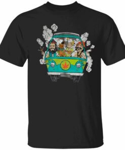 Scooby Doo And Shaggy Cheech And Chong T shirt All Day Tee 1