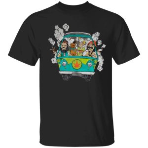 Scooby Doo And Shaggy Cheech And Chong T shirt All Day Tee 1