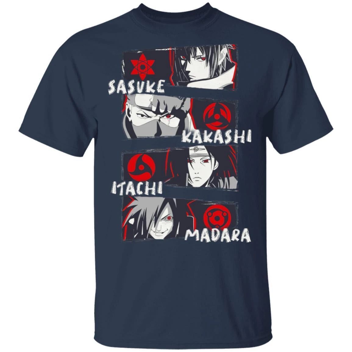 Naruto Classic Sasuke Side View T-Shirt