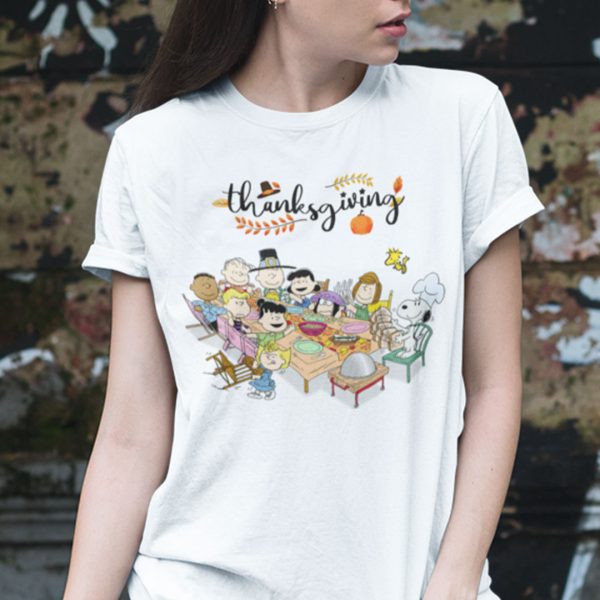 Snoopy Thanksgiving Shirt Snoopy And Friends