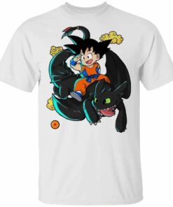 Son Goku And Toothless T-shirt All Day Tee 2 Son Goku And Toothless T shirt All Day Tee 3