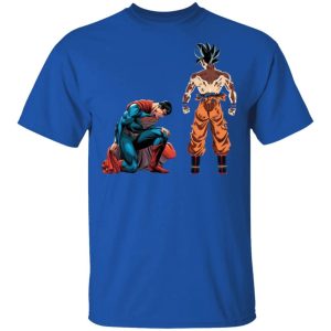 Son Goku Vs Superman T shirt Anime Tee All Day Tee 2