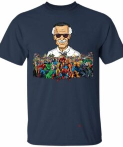 Stan Lee And Marvel Superheroes T-Shirt Gift For Fan All Day Tee 4 Stan Lee And Marvel Superheroes T Shirt Gift For Fan All Day Tee 5