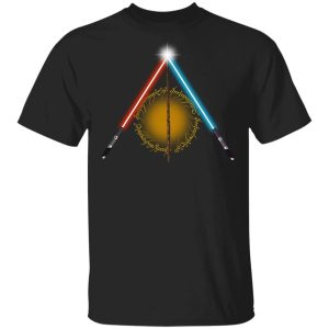 Star Wars Harry Potter Tee Shirt Star Wars Deathly Hallows All Day Tee 1