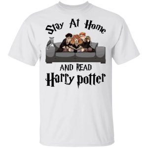 Stay At Home And Read Harry Potter T shirt All Day Tee 1