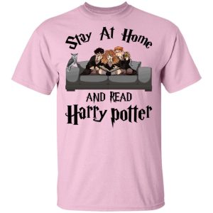 Stay At Home And Read Harry Potter T shirt All Day Tee 2