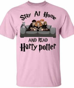 Stay At Home And Read Harry Potter T shirt All Day Tee 4