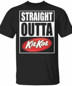 Straight Outta Kit Kat Tee Shirt Snack Lovers T-shirt All Day Tee 2 Straight Outta Kit Kat Tee Shirt Snack Lovers T shirt All Day Tee 3