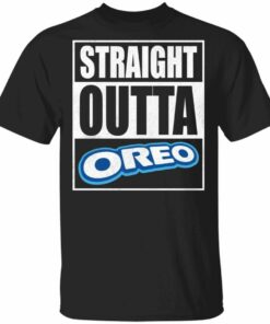 Straight Outta Oreo Tee Shirt Snack Lovers T-shirt All Day Tee 2 Straight Outta Oreo Tee Shirt Snack Lovers T shirt All Day Tee 3