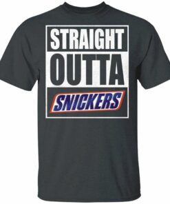 Straight Outta Snickers Tee Shirt Snack Lovers T-shirt All Day Tee 1 Straight Outta Snickers Tee Shirt Snack Lovers T shirt All Day Tee 2