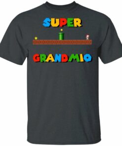 Super Grandmio T-shirt Super Mario Grandma Tee All Day Tee 3 Super Grandmio T shirt Super Mario Grandma Tee All Day Tee 4