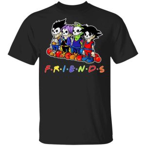 Super Saiyans Friends Halloween Shirt Dragon Ball Tee All Day Tee 1