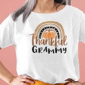 Thankful Grammy Shirt Pumpkin Thanksgiving Day