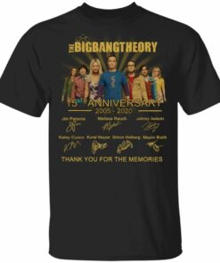 The Big Bang Theory T-shirt 15th Anniversary 2005 - 2020 Tee All Day Tee 2 The Big Bang Theory T shirt 15th Anniversary 2005 2020 Tee All Day Tee 3