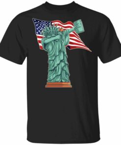 The Dabbing Statue Of Liberty T shirt 4th Of July Tee All Day Tee 3