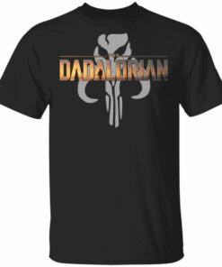 The Dadalorian Mandalorian Dad T shirt The Mandalorian Symbol Tee All Day Tee 1