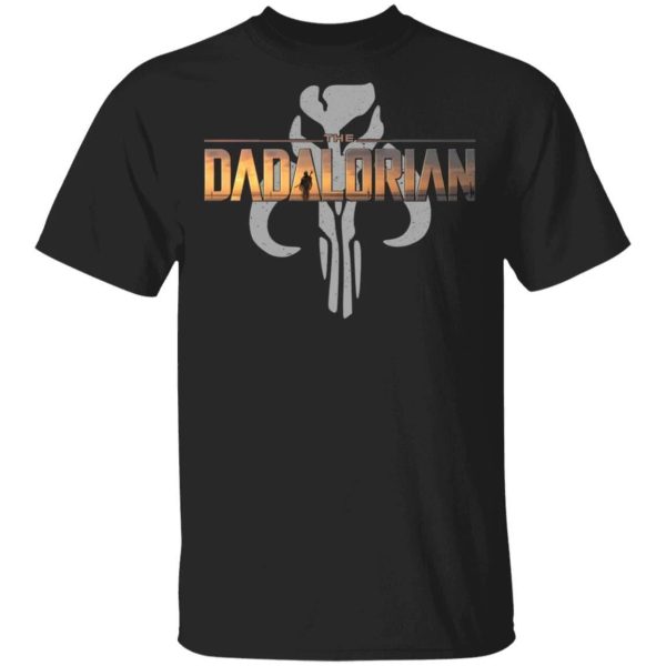 The Dadalorian Mandalorian Dad T-shirt The Mandalorian Symbol Tee  All Day Tee