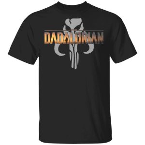 The Dadalorian Mandalorian Dad T shirt The Mandalorian Symbol Tee All Day Tee 3