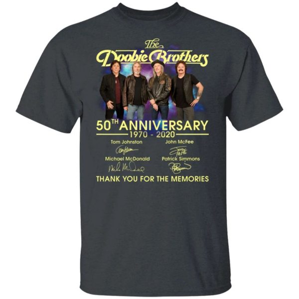 The Doobie Brothers 50th Anniversary 1970 – 2020 T-shirt  All Day Tee