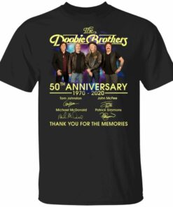 The Doobie Brothers 50th Anniversary 1970 - 2020 T-shirt All Day Tee 2 The Doobie Brothers 50th Anniversary 1970 2020 T shirt All Day Tee 3