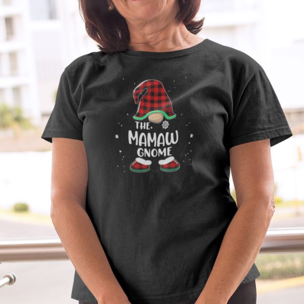 The Mamaw Gnome Shirt Merry Christmas