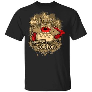 The Mighty Tothoro T Shirt Thor Mix Totoro Anime Tee All Day Tee 1