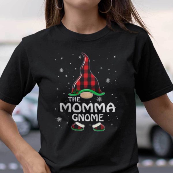 The Momma Gnome Shirt Merry Christmas