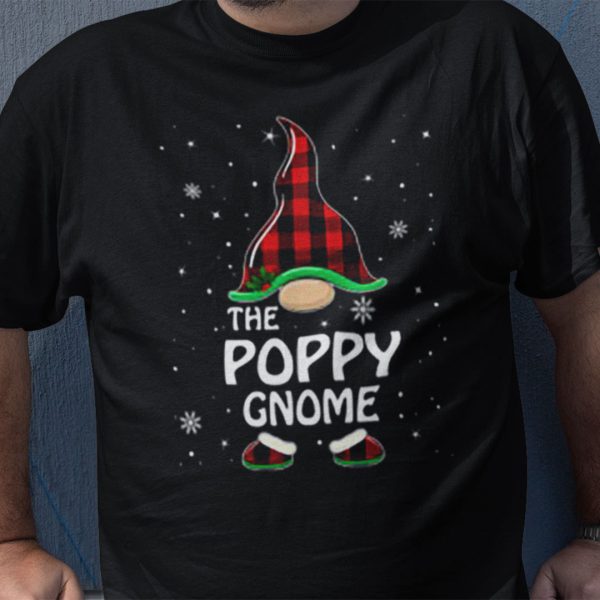 The Poppy Gnome Shirt Merry Christmas