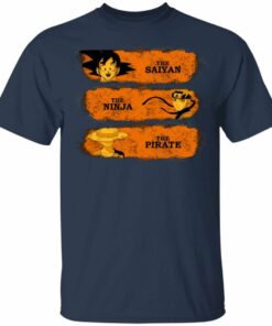 The Saiyan The Ninja The Pirate T Shirt Goku Naruto Luffy Anime Tee All Day Tee 3 The Saiyan The Ninja The Pirate T Shirt Goku Naruto Luffy Anime Tee All Day Tee 4